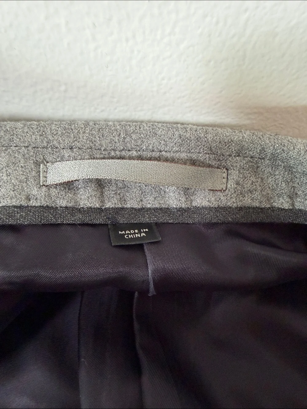 Men's Tailored Gray Two-Button Sport Coat